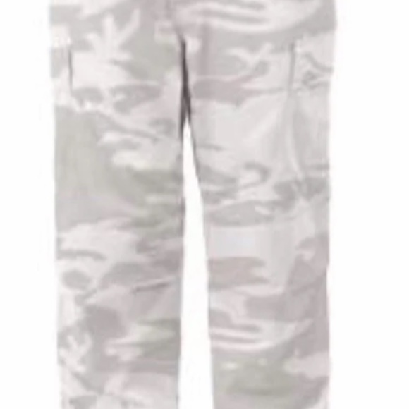 Beautiful white Camo Cargo pants size 3X - Picture 3 of 4